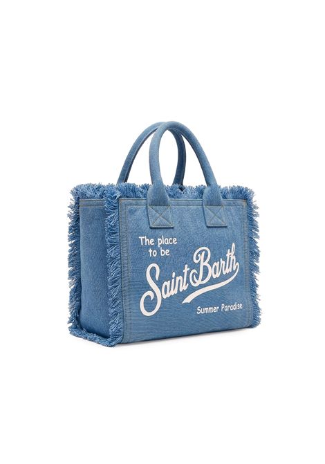 Borsa media in canvas SAINT BARTH | COL0001 COLETTE00009L DENIM